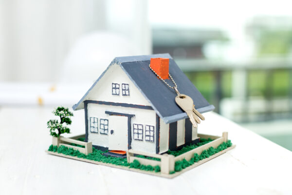 House model with a Key