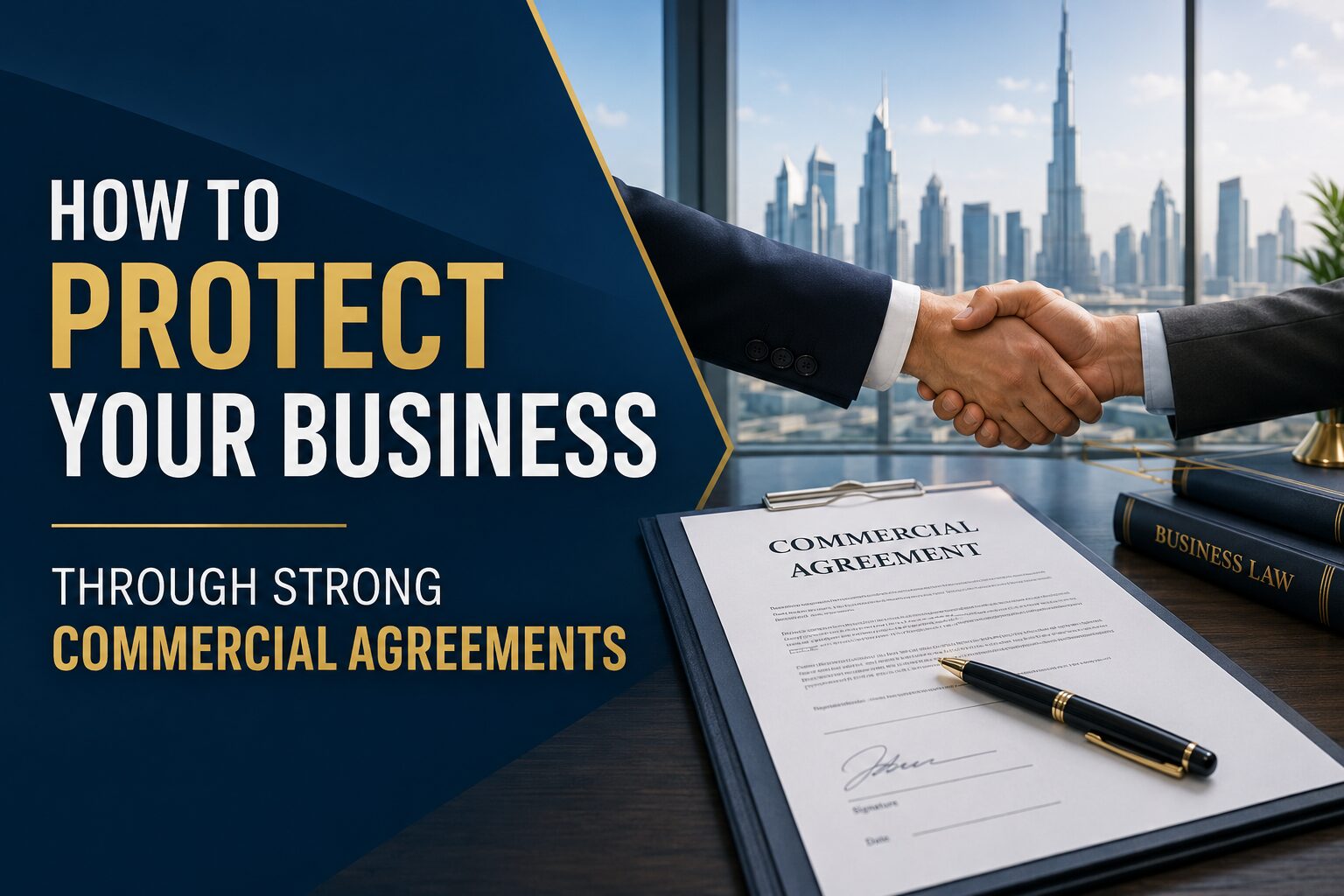 How to Protect Your Business Through Strong Commercial Agreements