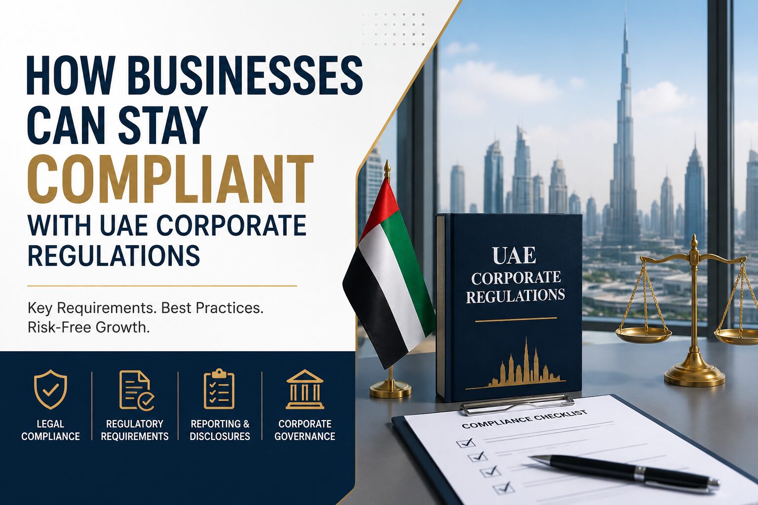 How Businesses Can Stay Compliant with UAE Corporate Regulations